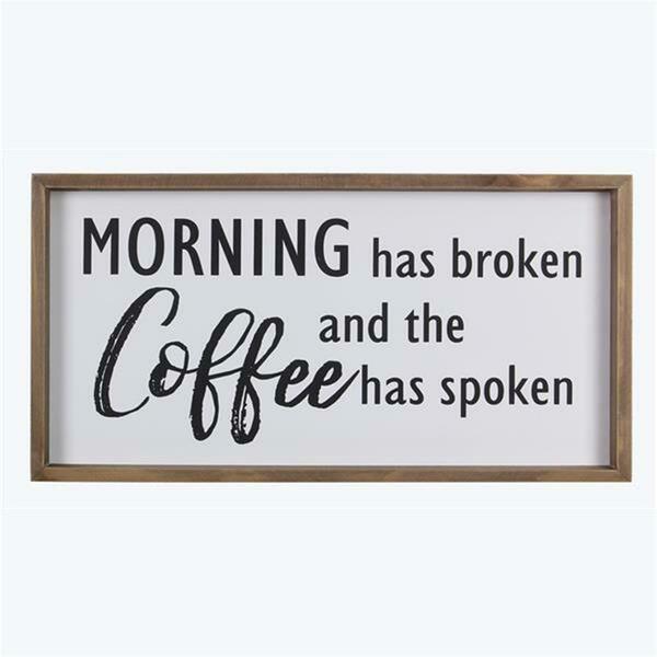 Youngs Wood Morning Coffee Wall Sign 21515
